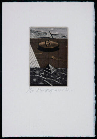 Gravure sans titre (AB01) d'Assadour Bezdikian