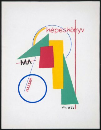 Sérigraphie (LK04), Lajos Kassák