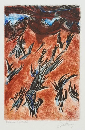 Gravure (NQ04) de Nicole Quétin
