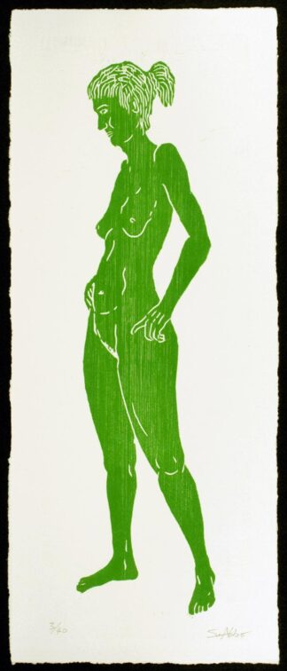 Gravure sur bois "WTF", Sebastian Abbo