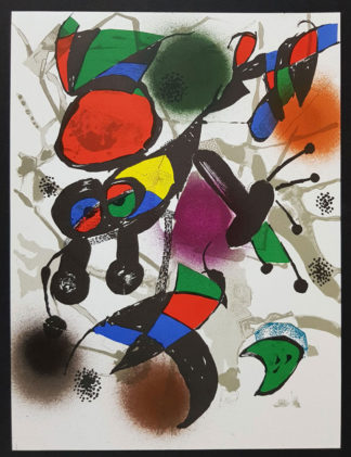 Lithographie "Original II" de Joan Miró