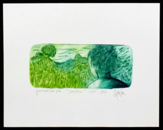 La gravure "Sensation" d'Anne-Sophie Llobel