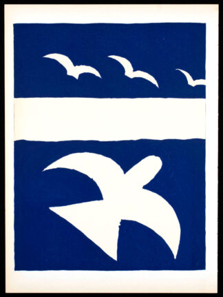 Lithographie Oiseaux de Georges Braque