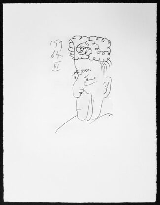 Portrait d'un homme, Lithographie, Pablo Picasso